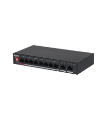 Switch Dahua PFS3010-8ET-96 8 PoE 100M 96W + Uplink Gigabit