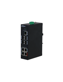 Switch Dahua PoE 96W 4 Portas Gigabit + 4x SFP+ | PFS3409-4GT-96-V2