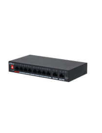 Switch 8P Gigabit PoE 96W Dahua PFS3010-8GT-96-V2 - Rede Fiável