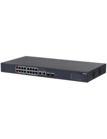 Switch Dahua PoE 16 Portas CS4218-16ET-190 com Gestão Cloud