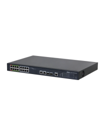 Switch PoE Dahua LR2218-16ET-240 16 portas 100M com gestão L2+