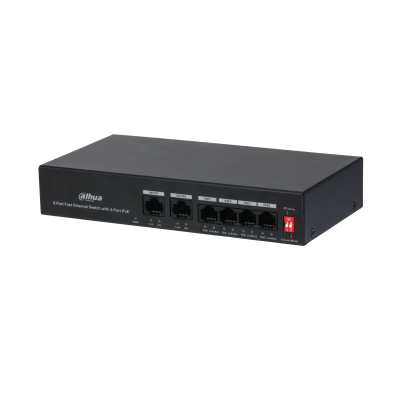 Dahua PFS3006-4ET-36 Switch PoE 4x100M + 2 Uplink 36W