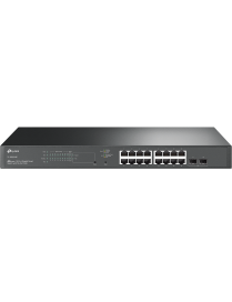 Switch TP-LINK SG2218P 16xPoE 150W L2+ 2xSFP Gestão Omada