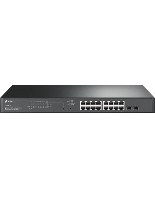 Switch TP-LINK SG2218P 16xPoE 150W L2+ 2xSFP Gestão Omada