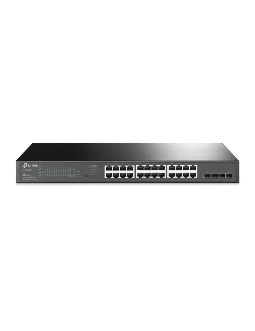 Switch TP-LINK SG2428P 24x PoE 250W + 4x SFP Omada Gestão