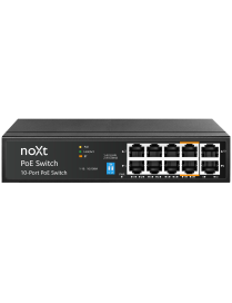 Switch PoE noXt 8 portas 100W P8P2UP-100W 100Mbps