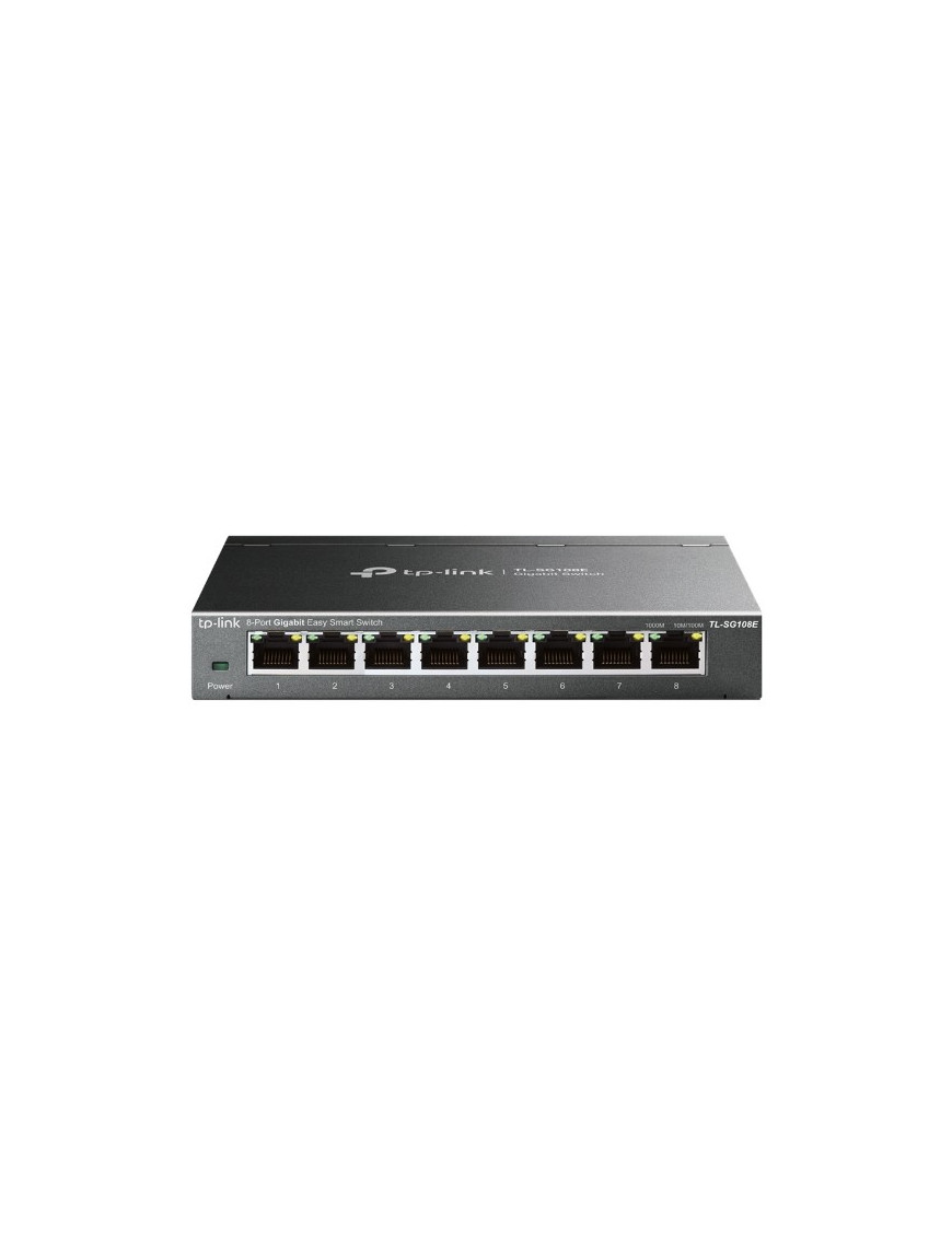 Switch 8Px1G TAPO TL-SG108E TP-LINK - Rede Fiável e Gestão