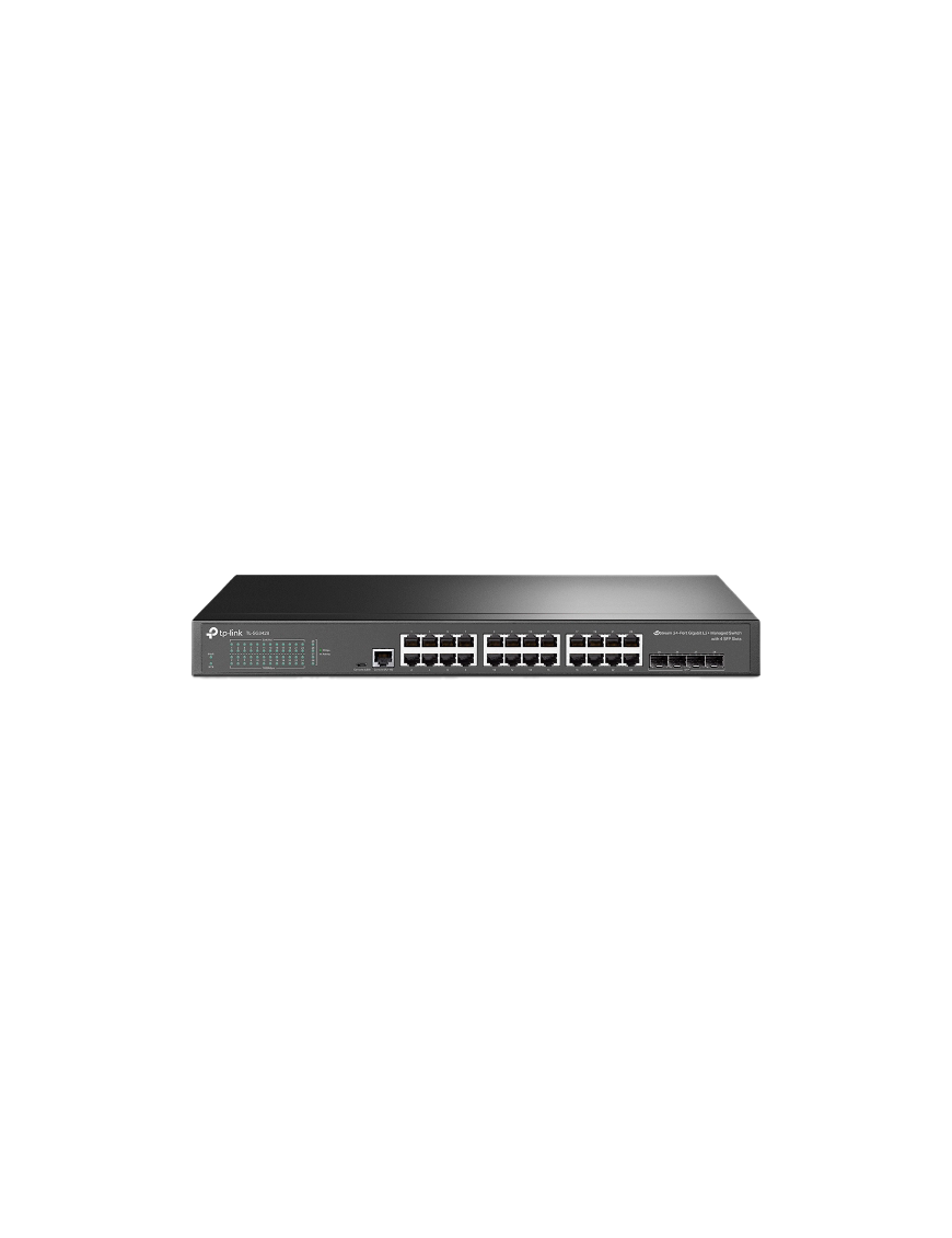 Switch TP-LINK SG3428 24 portas PoE 1G L2+ com 4x SFP OMADA
