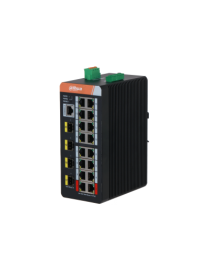 Switch Dahua 16 Portas 1G PoE 240W IS4420-16GT-240 L2 + 4 SFP