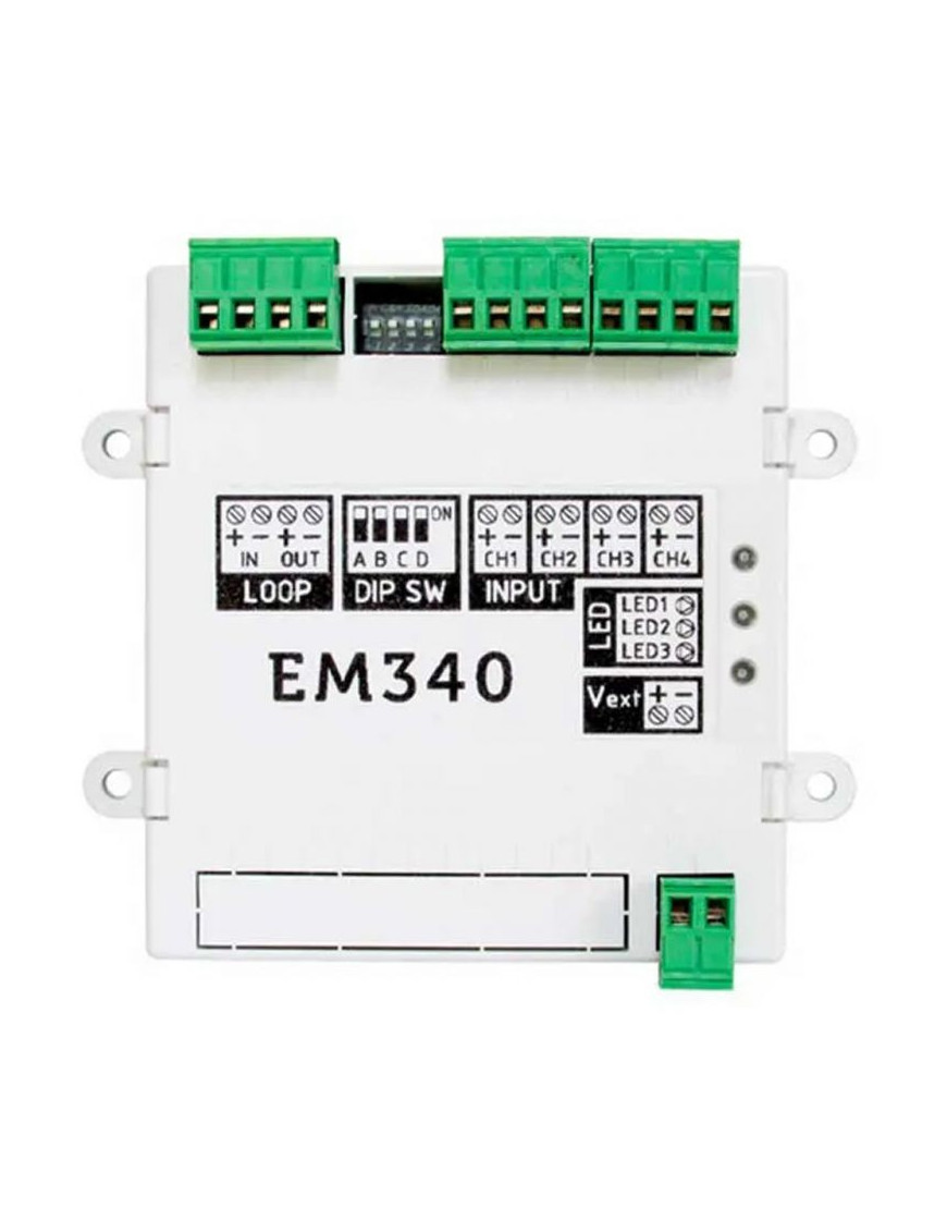 ED100 - DETETOR BRANCO ÓPTICO FUMO ENDEREÇAVEL INIM ED100 - DETETOR BRANCO ÓPTICO FUMO ENDEREÇAVEL INIM