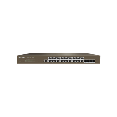 IP-COM G3328F Switch 24x1G L2 Cloud 4x SFP