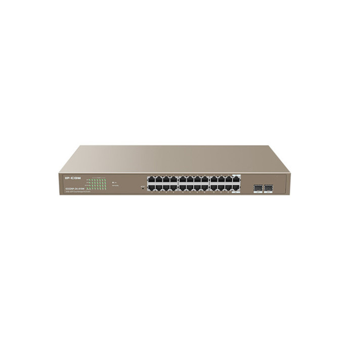 IP-COM G3326P-24-410W Switch PoE 24x1G L2 Cloud 370W