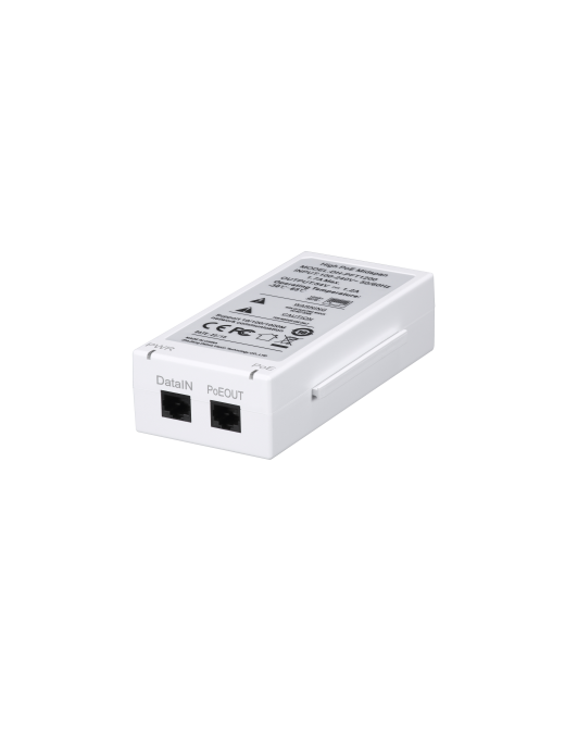 Injetor Hi-PoE PFT1200 Dahua – PoE 60W para sistemas de segurança