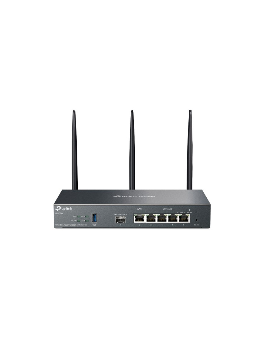 Router TP-LINK ER706W Omada VPN com SFP e WiFi integrado
