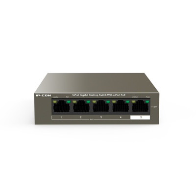 IP-COM G1105P-4-63W Switch PoE 4x1G + 1x1G 58W