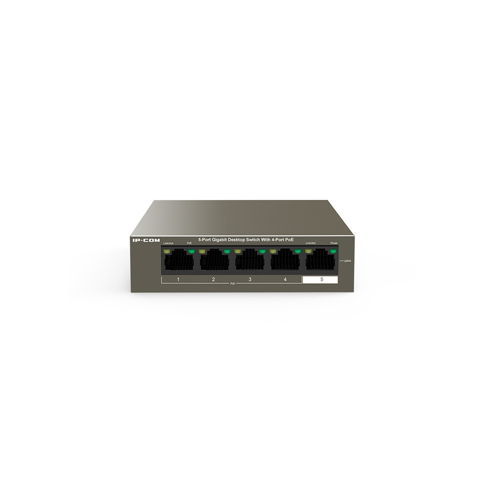 IP-COM G1105P-4-63W Switch PoE 4x1G + 1x1G 58W
