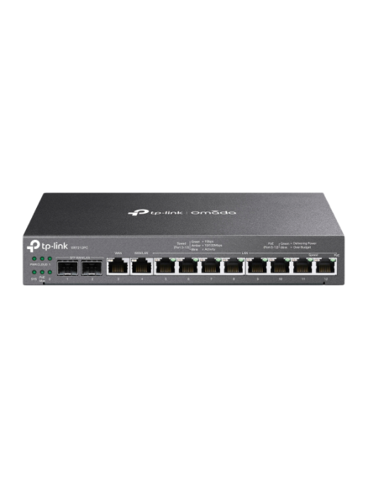 Router TP-LINK ER7212PC 12 Portas 8 PoE + 2 SFP OMADA Gestão Centralizada