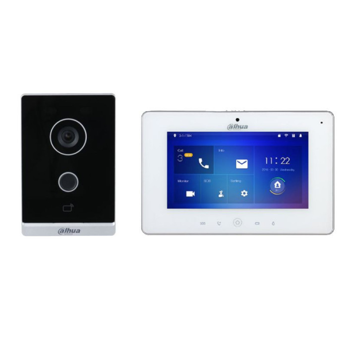 Dahua KTW01 Kit Vídeo Porteiro IP Wi-Fi PoE