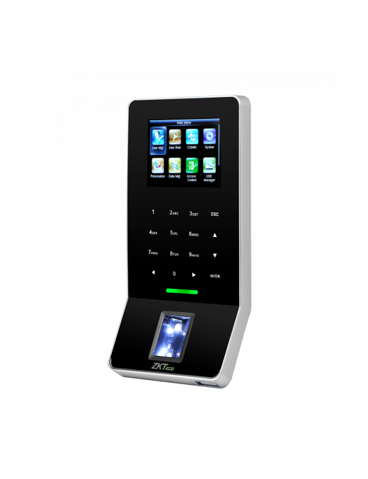 ZK Teco Terminal Indoor Fingerprint ACO-F22-BLACK-1 Segurança Biometria