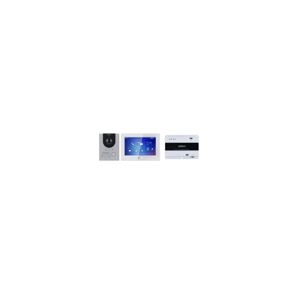 Dahua KTD01L(S) Kit Vídeo Porteiro 2 Fios PoE
