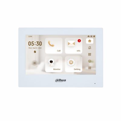 VTH2622G(W)-W - MONITOR BRANCO 7" INT. WIFI 2 FIOS &amp IP