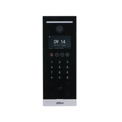 VTO6521H - BOTONEIRA 2MP ECRÃ 4.3" c/TECLADO RFiD IP65 DAHUA