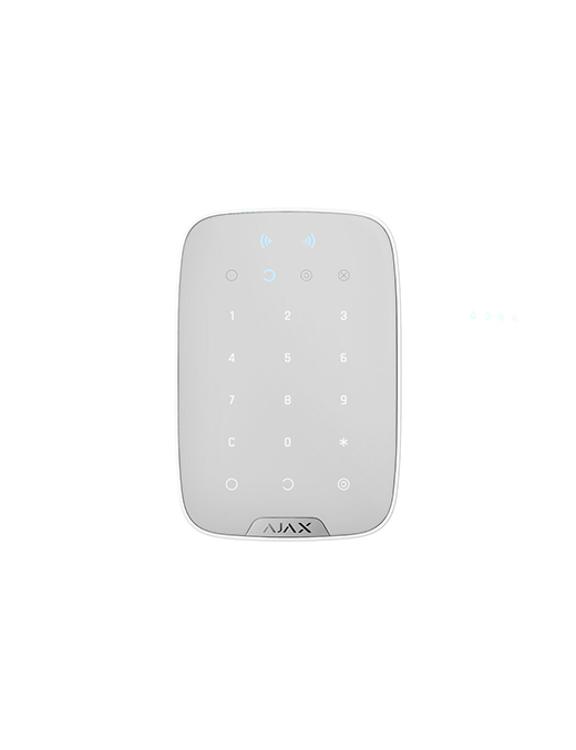 AJAX KEYPADPLUS-WHITE Teclado Tátil RFiD Branco para Alarmes