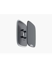 Ajax Tampa Preta BRANDPLATE-BLACK para Sirene Exterior Double Deck