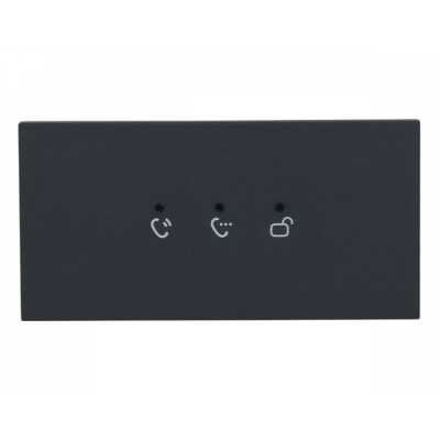 VTO4202FB-ML - MÓDULO INDICADOR PRETO 3 LEDS MODULAR DAHUA