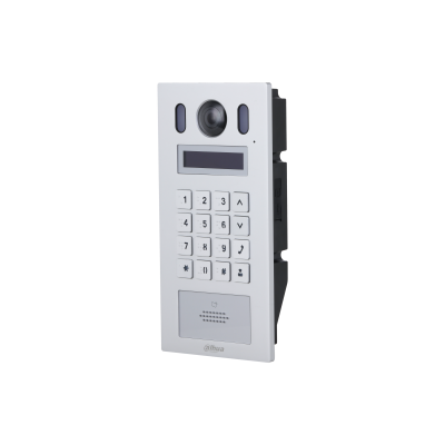 VTO6222E-P BOTONEIRA IP 2 FIOS RFID+TECLADO 2MP IK08 DAHUA