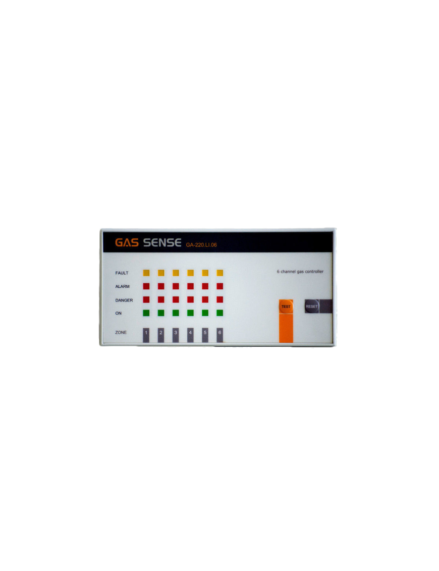 H-220.CH4 - Detetor Gás Autónomo CH4 Natural 220V GAS SENSE