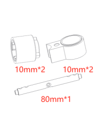 Expansor Cilindro 80mm MX-S1-80 NOSSSA - Segurança e Compatibilidade