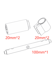 Expansor Cilindro 100mm NOSSSA MX-S1-100 - Acessório NOCIP/B