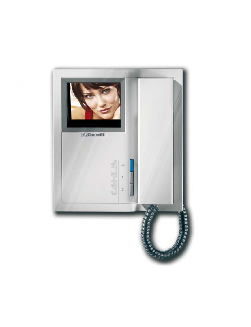 Comelit GENIUS Monitor vídeo porteiro 3,5" cores branco