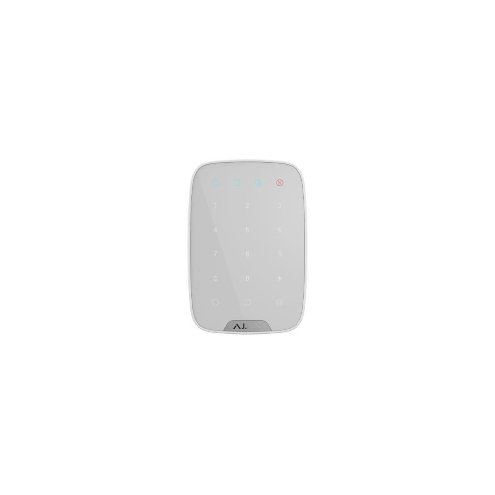 AJAX KEYPAD-W teclado táctil branco grau 2