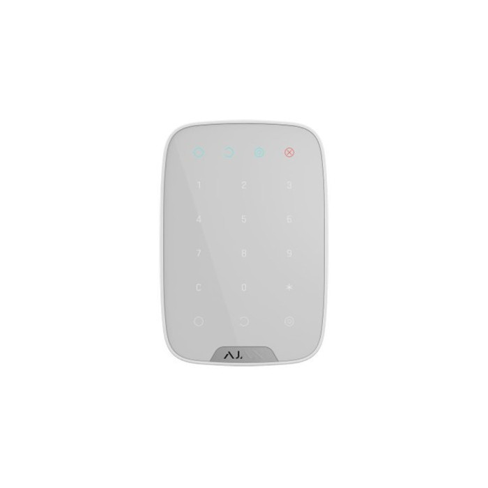 AJAX KEYPAD-W teclado táctil branco grau 2