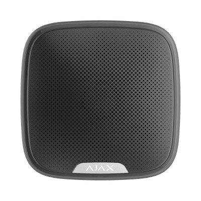 AJAX StreetSiren-B sirene exterior preta IP54 Grau 2