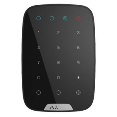 AJAX KEYPAD-B teclado táctil rádio Preto Grau 2