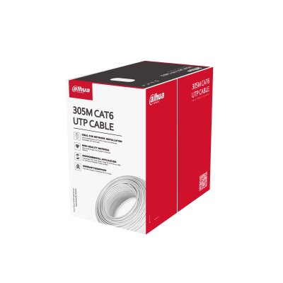Dahua PFM923I-6UN-C Cabo UTP Cat6 LSZH CPR E 305m
