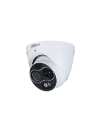 Câmara Térmica Dome Dahua 4MP IP67 PoE 3.5mm - TPC-DF1241