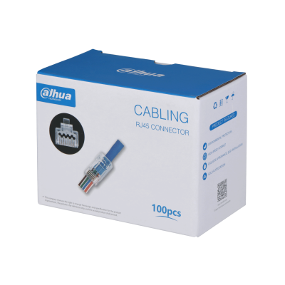 Dahua PFM976-631-PT Ficha RJ45 CAT6 Pass Through 100un