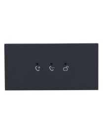 VTO4202FB-ML Dahua - Módulo Indicador Preto 3 LEDs Modular