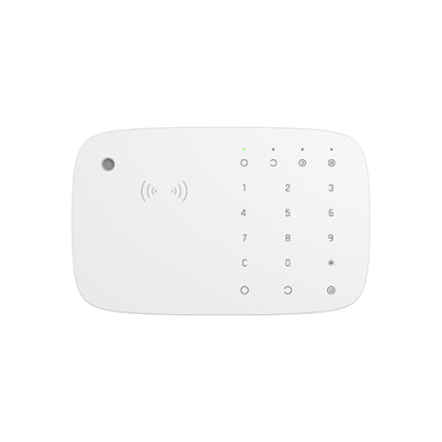 AJAX KEYPADCOMBI-W teclado táctil RFID com sirene