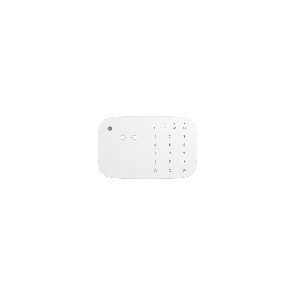 AJAX KEYPADCOMBI-W teclado táctil RFID com sirene