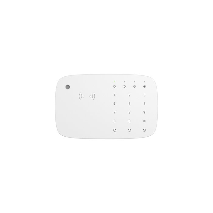 AJAX KEYPADCOMBI-W teclado táctil RFID com sirene