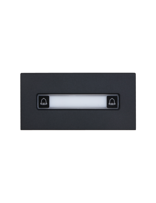 Módulo Chamada 2 Botões Preto Dahua VTO4202FB-MDB2 Modular