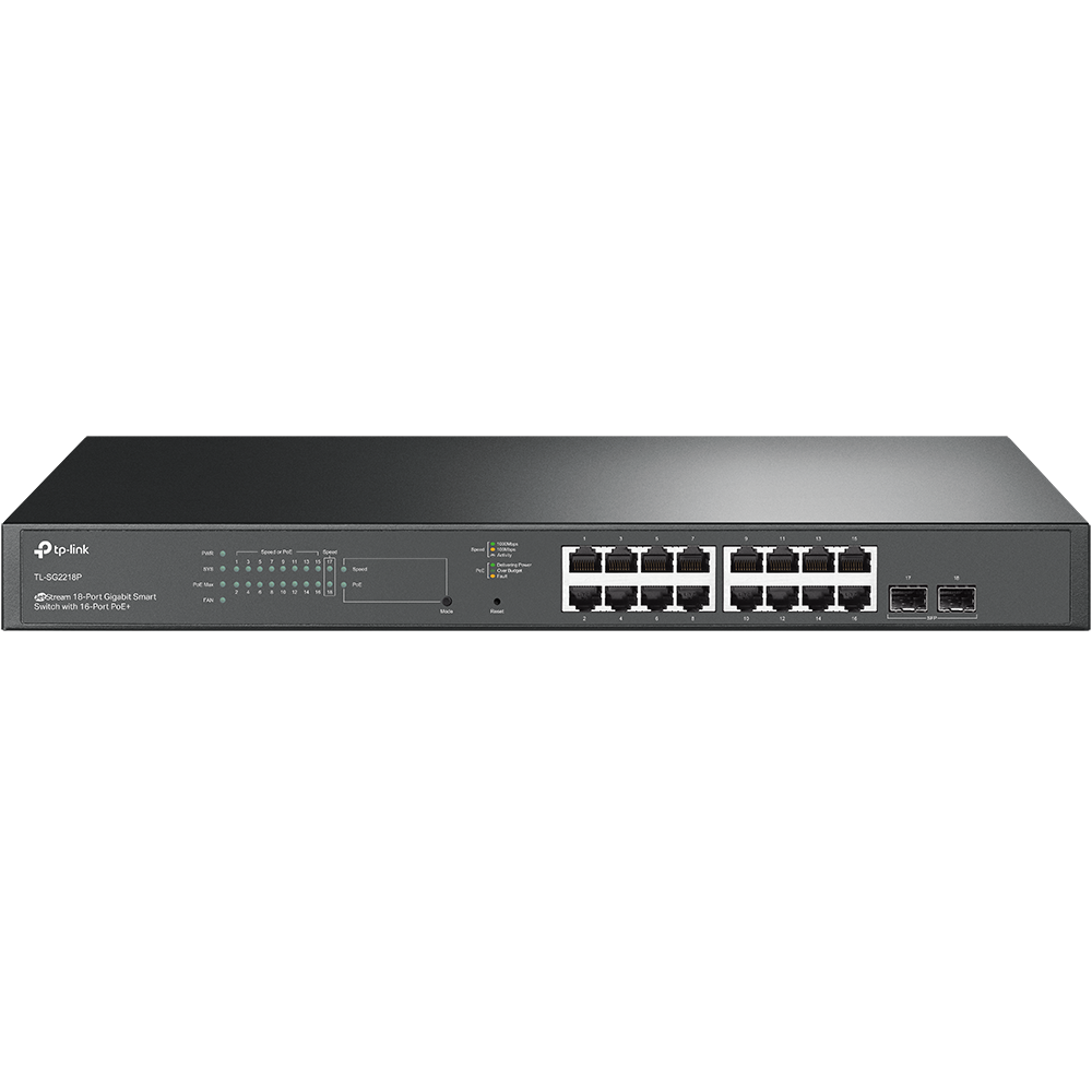TP-Link SG2218P Switch 16x PoE+ 150W Gigabit Omada