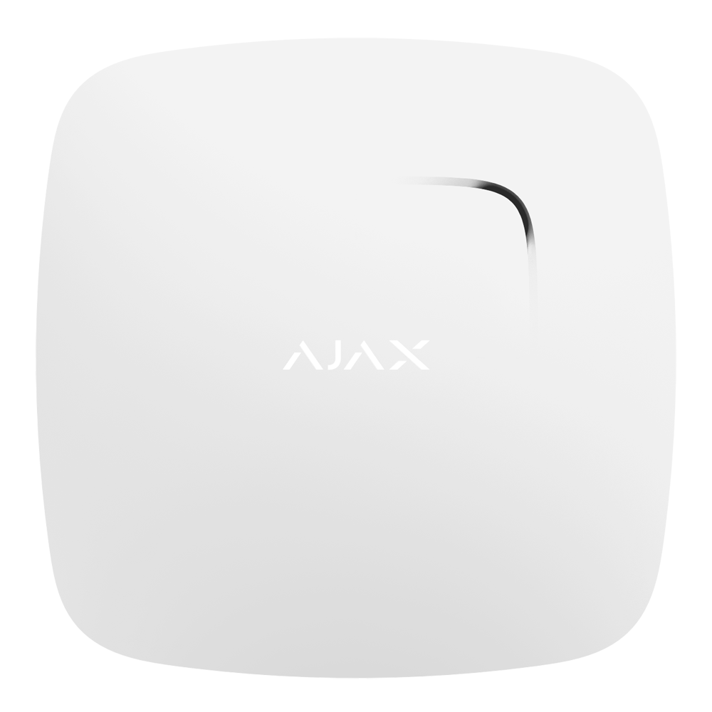 AJAX FireProtect 2 RB detetor fumo e temperatura branco