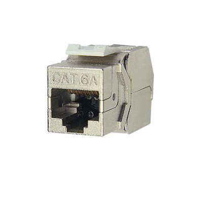 noXt JKS09-SC6A Jack Keystone Cat6A FTP Blindado