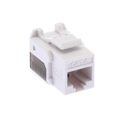 noXt JKA09-UC6 Jack Keystone Cat6 UTP branco (25un)